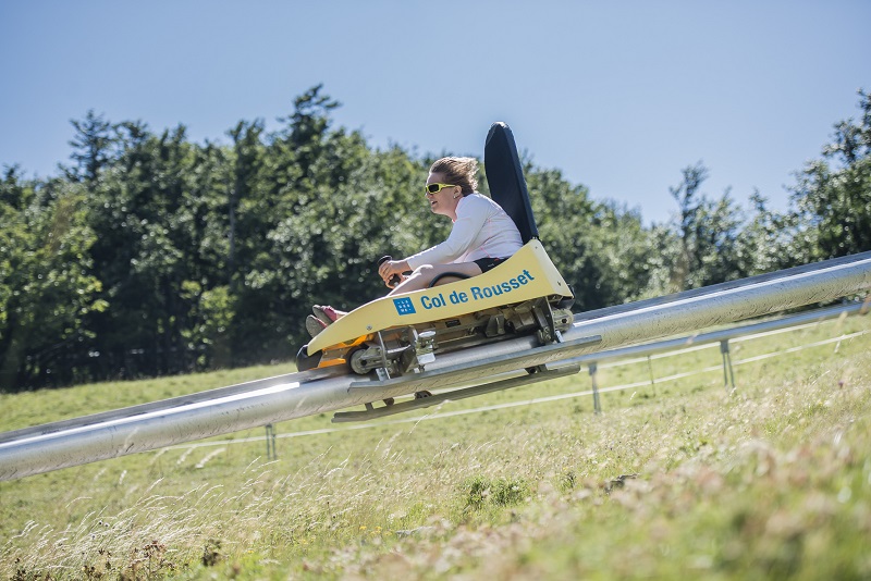 Luge sur rail 1 tour