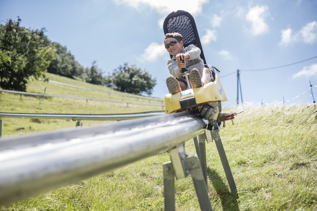 Luge sur rail 5 tours